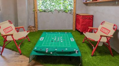 テントヒュッテ 当日予約が50%割引　コワーキング/テレワークの室内の写真