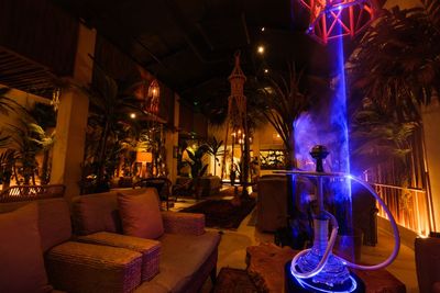 シーシャラウンジ チルラグ 名古屋 グランデ 栄店の室内の写真