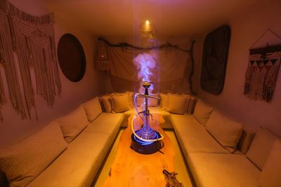 シーシャラウンジ チルラグ 名古屋 グランデ 栄店の室内の写真