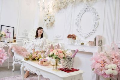 王朝風の姫系ゾーン×大人カワイイピンクゾーン×エレガントゾーンの撮影スタジオ/ポートレート・推しの生誕祭・コスプレなどに - みらいスタジオ浅草橋