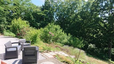 軽い散歩で心も体もリフレッシュ - MOYS GARDEN 山の上で眺望good！テラス・ロフト付アメリカンな隠れ家的一軒家の室内の写真