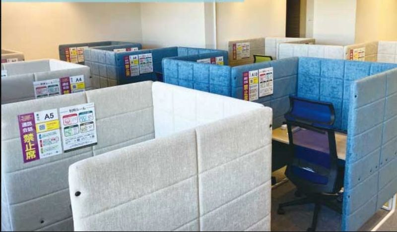 1人用席（通話・会話OK） - コインスペースペリエ津田沼エキナカ店