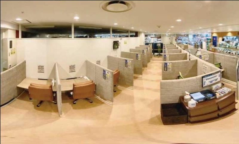 1人用席(通話・会話OK) - コインスペース荻窪タウンセブン店[6階]