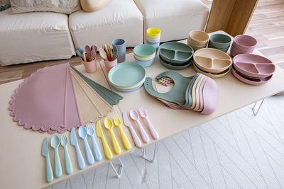 お子様用のカトラリーも充実しています！ - BUNNY PARTY🐰(バニーパーティー) milk party 馬喰町店【〜10名様まで】の設備の写真