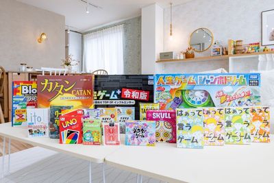 パーティーをお楽しみいただけるように豊富な種類のボードゲームをご用意しています✨
この他に大人気ゲーム機もご用意しておりますのでご利用ください🌸 - BUNNY PARTY🐰(バニーパーティー) milk party 馬喰町店【〜10名様まで】の設備の写真