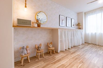 うさぎがテーマのスペースなのでありとあらゆるところにうさぎがいます🐰
この椅子もうさぎの形なので撮影にピッタリ📸 - BUNNY PARTY🐰(バニーパーティー) milk party 馬喰町店【〜10名様まで】の室内の写真