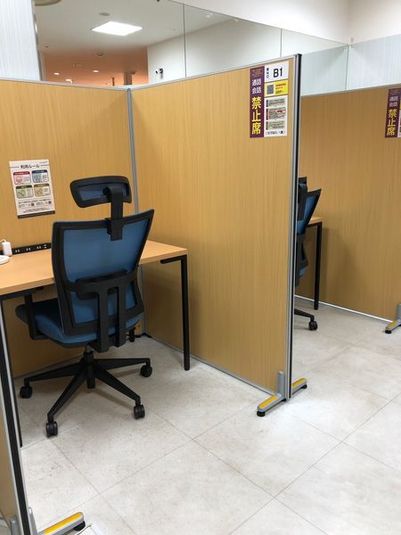 1人用席（通話・会話NG） - コインスペースひばりが丘パルコ店