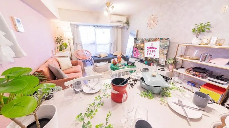 172_Elegance渋谷道玄坂 パーティールームの室内の写真