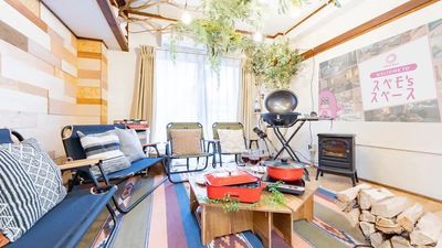 スペモ🌿歓送迎会🎊激安🪙ナチュラルな木のぬくもり🪴BBQ🥓テラス🌿女子会💖パーティ344_Oasis上野2nd - 344_Oasis上野2nd