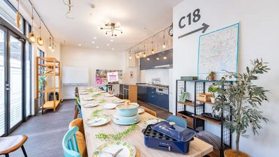 スペモ🏠歓送迎会🎊ﾒﾄﾛｺﾗﾎﾞ✨電車再現ｽﾍﾟｰｽ🚇ｷｯﾁﾝ👨🏻‍🍳パーティ🥂380_むすべやメトロ綾瀬 - 380_むすべやメトロ綾瀬