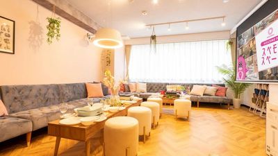スペモ🌿歓送迎会🎊神戸三宮駅30秒🚶打上✨女子会🍳たこパ😆75型TV+スクリーン📺404_Oasis神戸三宮 - 404_Oasis神戸三宮