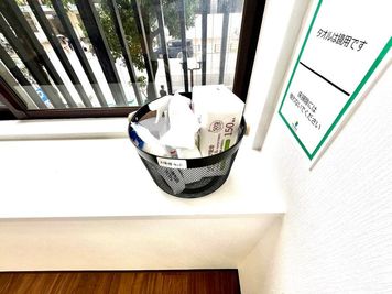 掃除道具
ご自由にお使いください🕺 - Footloose Dance Studio KM ✨open割引継続中✨駅から徒歩30秒のダンススタジオの設備の写真