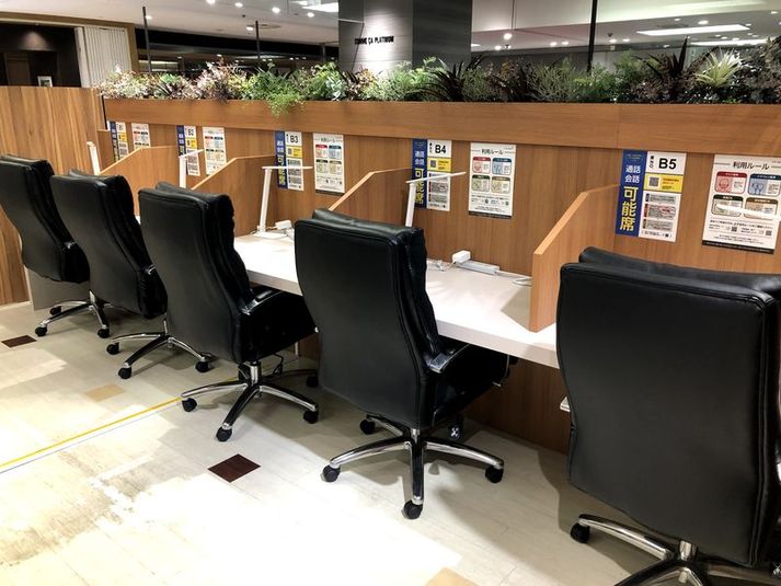 1人用席（通話・会話OK） - コインスペース錦糸町マルイ店