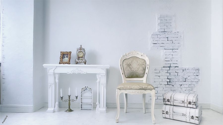 アンティーク調チェア ロココ風 コスプレ撮影などに最適