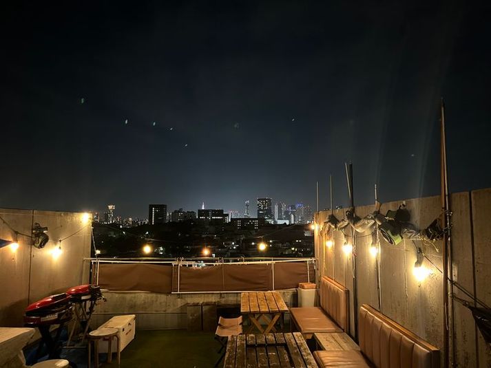 バーベキューテラス★IKESORA - 秘密の屋上キャンプ