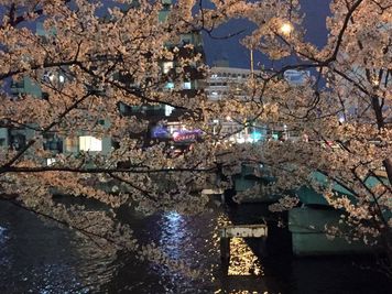 River & Castle side space Cheers 桜とリバーサイドに大阪城を一望〜の室内の写真