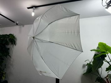 アンブレラ白透過：直径60cm　1点
無料で利用いただけます。 - HACONiWA 港区　撮影スタジオ レンタルスタジオの設備の写真