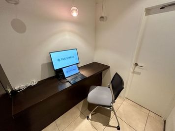 【集中して作業する際やWEB会議にご利用いただけます！】 - TIME SHARING 銀座 旗ビル 【閉店】001の室内の写真