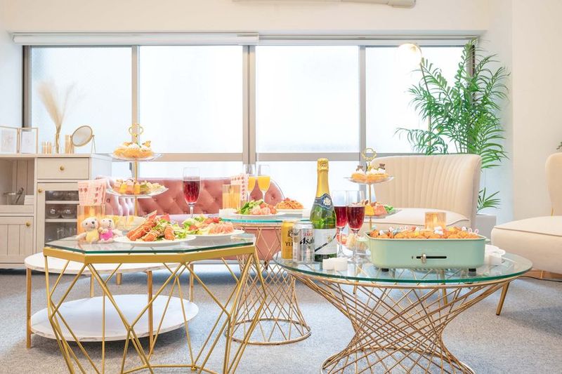 20名様利用可能　横浜関内駅徒歩１分のレンタルスペース - Moimy関内✨大人数OK😊女子会🍷パーティー🎉24h利用