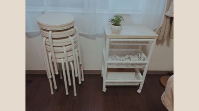 ワゴンもご自由にお使いください - レンタルサロン スペース✦コフレ新宿御苑サロンティア（完全個室） 商業利用も可能丸一日から‧✦‧新宿御苑サロンティア‧✦‧の設備の写真