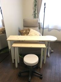 テーブルはお好きな高さにできます - レンタルサロン スペース✦コフレ新宿御苑サロンティア（完全個室） 商業利用も可能丸一日から‧✦‧新宿御苑サロンティア‧✦‧の設備の写真