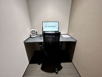 【集中して作業する際やWEB会議にご利用いただけます！】 - TIME SHARING MID POINT 川崎 【閉店】9-08の室内の写真
