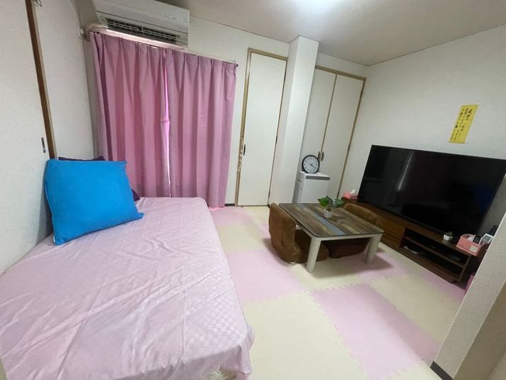 🌈１K毎回清掃😍最上階5F角部屋💕夜間は3人まで💕 - 🚶‍♂️我孫子町駅2分🌈最上階5F角部屋😍完全個室１K