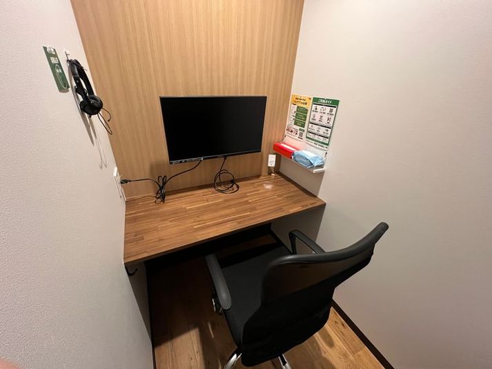 新大阪_1名個室（4F_ブース2） - いいオフィス新大阪
