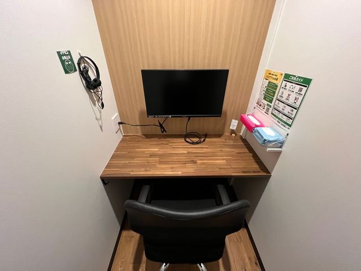 新大阪_1名個室（4F_ブース3） - いいオフィス新大阪