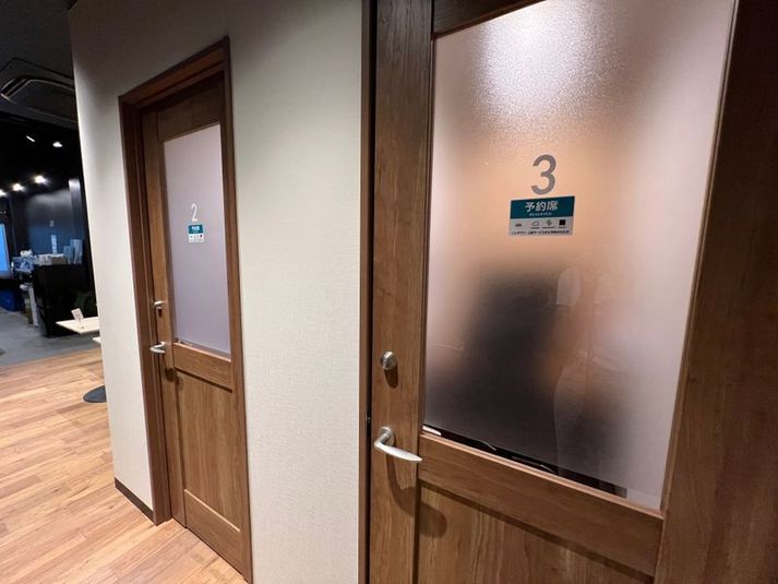 新大阪_1名個室（4F_ブース3） - いいオフィス新大阪