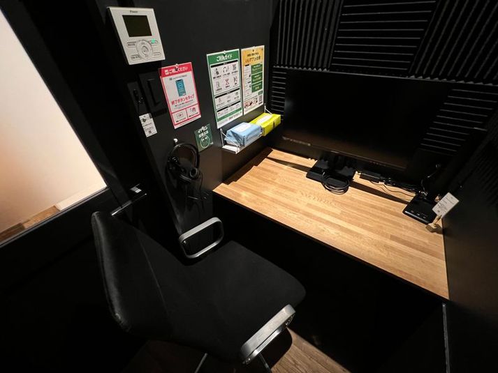 新大阪_1名個室（4F_ブース5） - いいオフィス新大阪