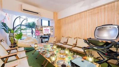 スペモ⛺歓送迎会🎊激安🪙BBQ🍖ハンギングチェア🌴🍻女子会💖314_KIMAGURE-Camp五反田 - 314_KIMAGURE-Camp五反田