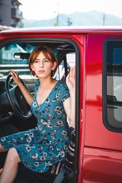 オプションにてアメ車のレンタルも可能です。 - JOHNNY'S AUTO SERVICEの室内の写真