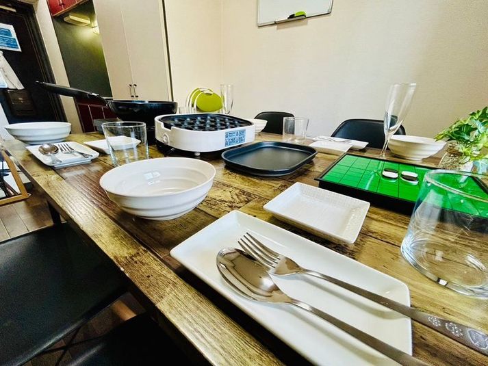 西小倉駅徒歩２分！ 角部屋🏠コワーキング、控室、食事会🍕２６ - JK Room ビブレ西小倉B館