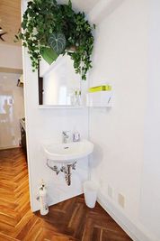 併設手洗いスペース - Cook & Parties 四日市 ＼🍸パーティROOM🎁／キッチンスタジオ・会議室付き！の設備の写真