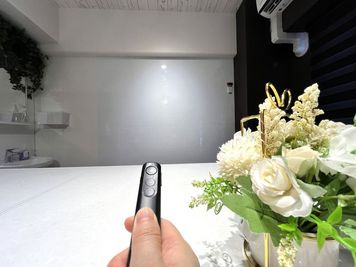 【貸出無料！】レーザーポインター - Cook & Parties 四日市 ＼🍸パーティROOM🎁／キッチンスタジオ・会議室付き！の設備の写真