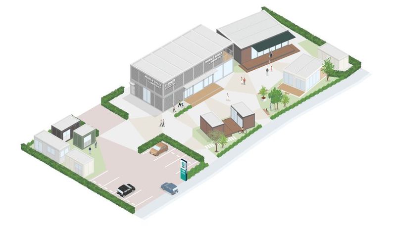 キッチンカー用スペース - U-SPACE　春日部西金野井店