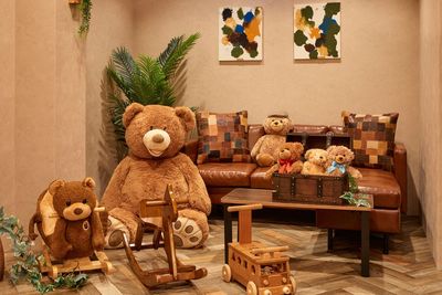 くまさんとほっこりの映え空間♪ - Moff room🧸《下北沢店》 🧸Moff room🧸1〜15名様ママ会向けスペースの室内の写真