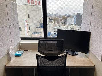 【三鷹駅徒歩1分】SoloTime三鷹 ROOM MK03/完全個室/Wi-Fi・電源・モニター完備/ドリンク・お菓子有 - SoloTime 三鷹