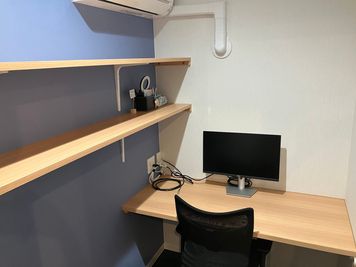 【高田馬場駅徒歩3分】SoloTime高田馬場 ROOM 612/高防音性完全個室/Wi-Fi・電源・モニター完備/ドリンク有り - SoloTime 高田馬場（ワイムビジネスプラザ高田馬場内）