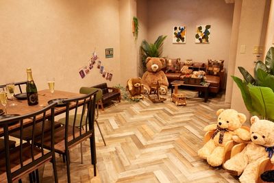 大人と子供の心地よい距離感♪ - Moff room🧸《下北沢店》 🧸Moff room🧸1〜15名様ママ会向けスペースの室内の写真