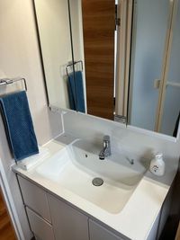 清潔感のある洗面台(無償) - レンタルスペース　『時の間』 駅徒歩2分！屋内スペースと屋外スペースのあるレンタルスペースの設備の写真