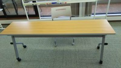 長テーブル - ココロノオフィス神楽坂セミナールーム ココロノオフィス　セミナールームの設備の写真