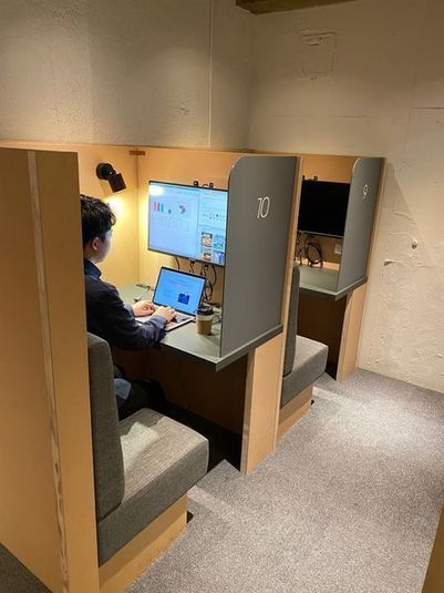 ソファーブース10番　カフェ＆ワーキングスペース    - Wワークスペース　大塚