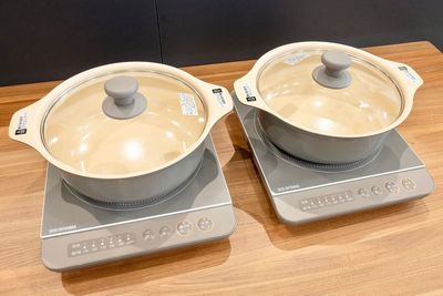 お鍋をご希望の方は有料オプション(キッチン利用)をご選択ください。 - 〈SMILE工房☆ヴェルデ錦糸町〉 Verde錦糸町の設備の写真
