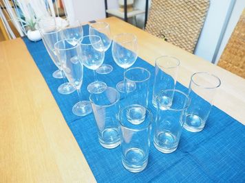 ワイングラス、タンブラー - スペースボン スペースボン　上前津 Gemini の設備の写真