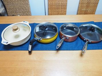 各種鍋、フライパン - スペースボン スペースボン　上前津 Gemini の設備の写真