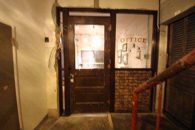 お気軽スタジオ福岡渡辺通の入口の写真