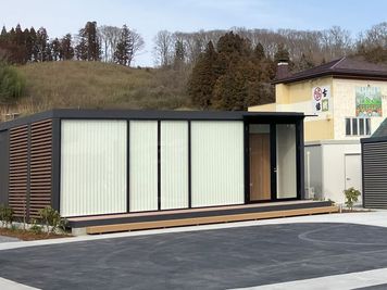 お部屋の外観はこちらです！※始めに別棟の受付までお越しください
 - U-SPACE　 一関店 Communityの外観の写真