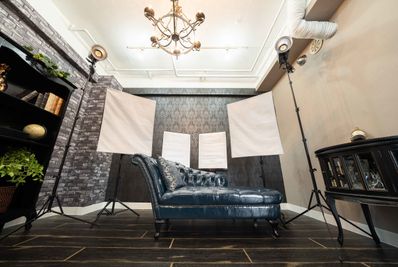 上野アメ横撮影スタジオStudio apps Croom上品で重厚感のある空間の設備の写真